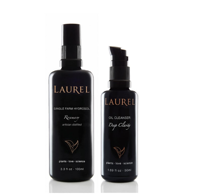 revitalizing hair & scalp duo - rosemary hydrosol + oil cleanser